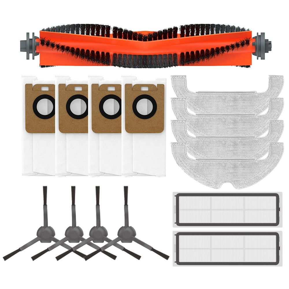 Main Brush Side Brushes HEPA Filter Mop Cloth Dust Bag for XIAOMI Dreame L10 Plus Robot Vacuum Cleaner Accessories