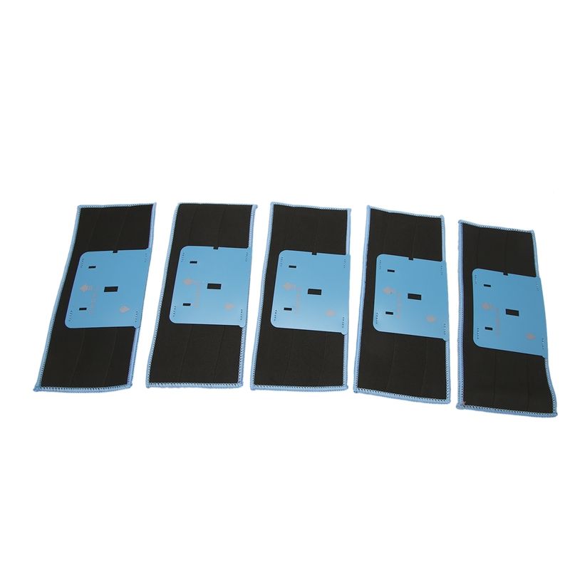 5 Pack Washable Wet Mopping Pads Compatible for Braava Jet M Series Reusable Wet Pads for IRobot Braava Jet M6 (6110)