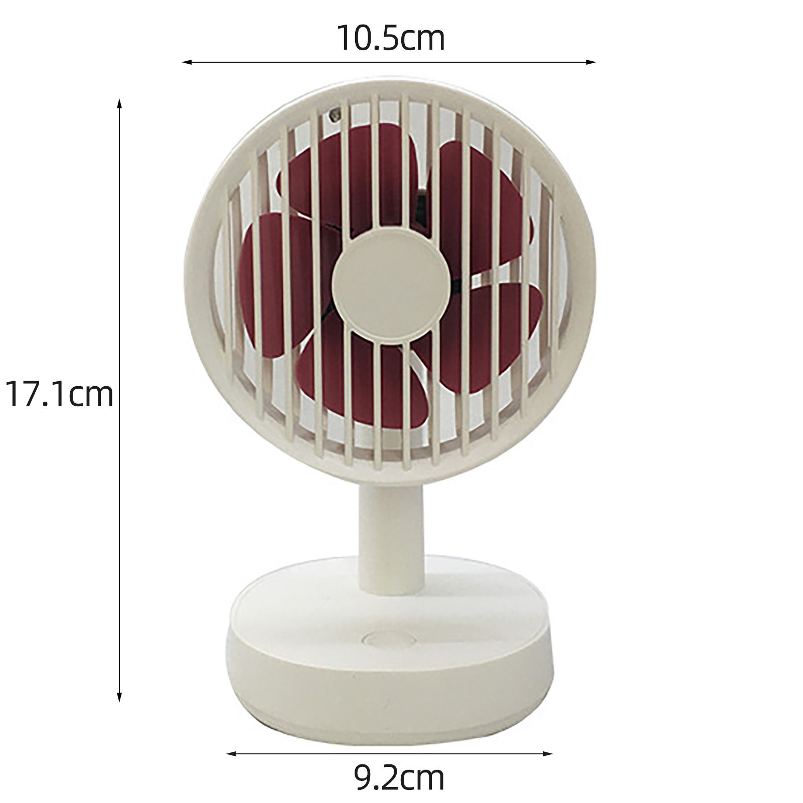 USB Charging Fan Wide Angle Cute Mini Desktop Personal Fan