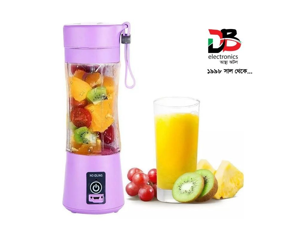 Portable Mixer USB Electric Fruit Juicer Handheld Smoothie Maker Blender Stirring Rechargeable Mini Food Processor