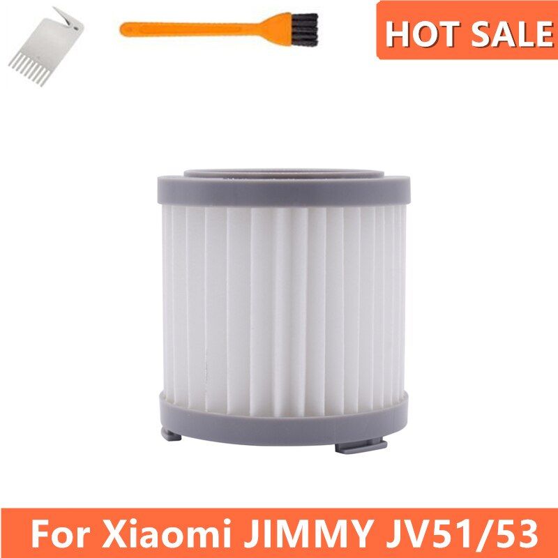 HEPA Filter for XiaoJIMMY JV51/53 Handheld Cordless Vacuum Cleaner HEPA Filter - Gray replacement filter-1pcs