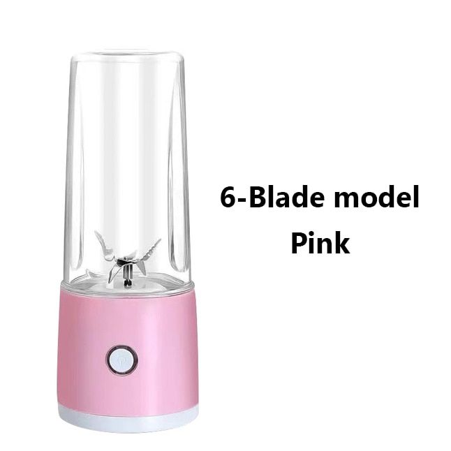 460ml Rechargeable Portable Juicer Multifunctional Mini Electric Juicer  Pocket Sports Bottle Blender USB