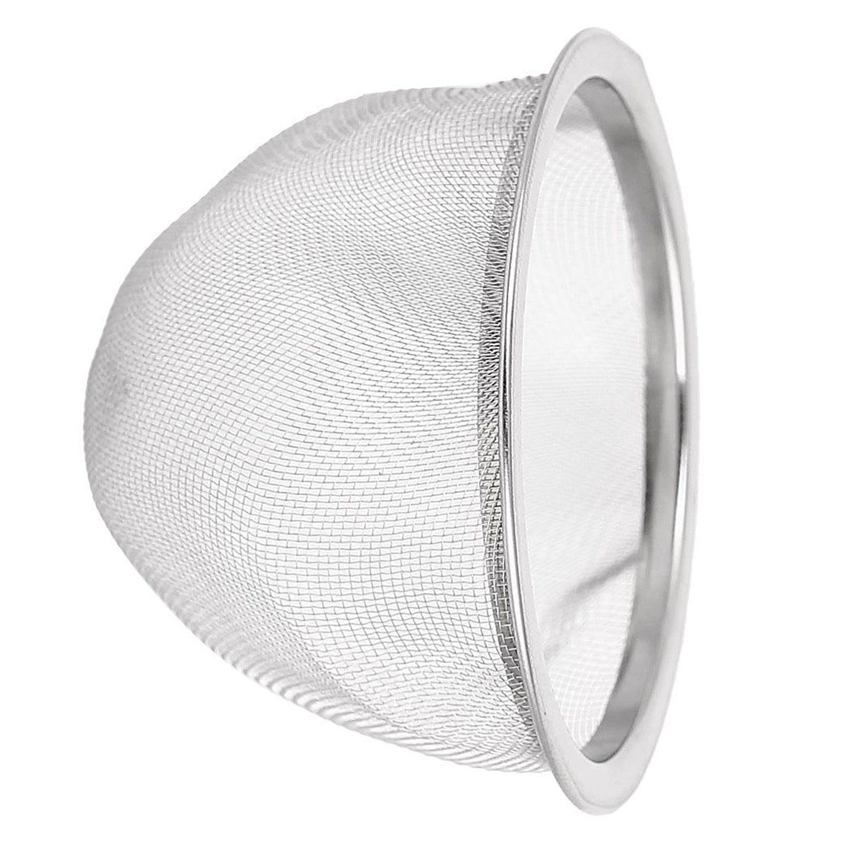 Metall-Haushalt Teeblaetter Sieb Teekanne Filter, 70mm Durchmesser