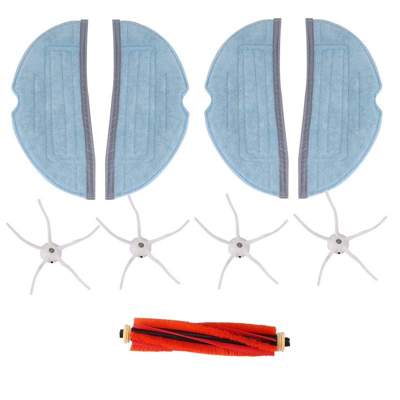 Side Brush Mop Rag Cloths Roll Brush for Xiaomi Roborock T7 T7Plus S7 Vacuum Cleaner Parts Vacuum Cleaner Accessories