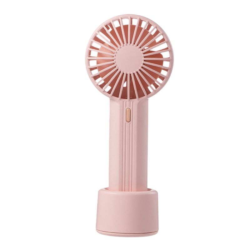 GXZ-F851 Mini Palm Fan, USB Charging Silent, Handheld Small Fan for Office and Dormitory(Pink)