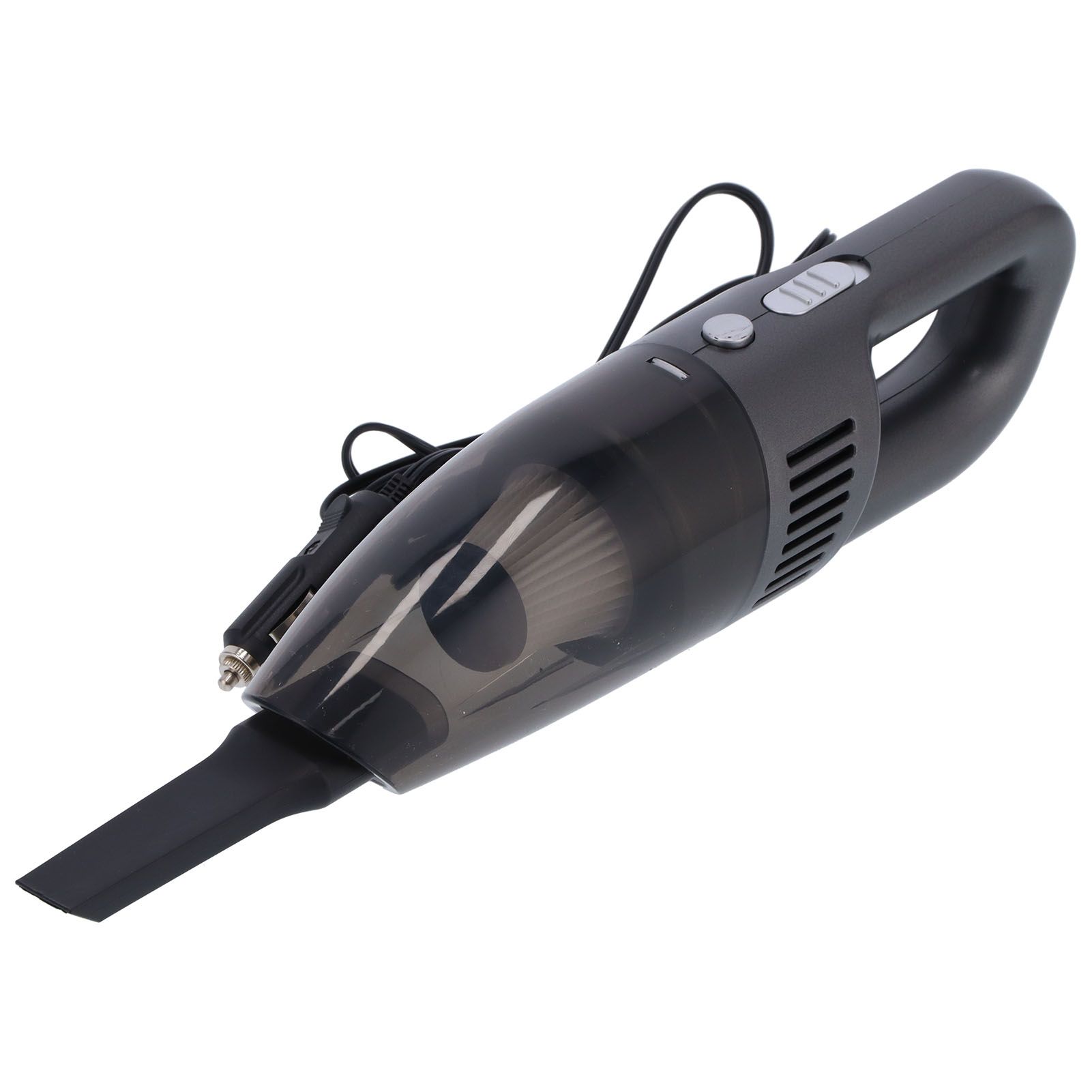 120W 12V Vacuum Cleaner Wet and Dry Dual Use Multiple Filter Visible Dust Box Car Interior Handheld Portable High Power