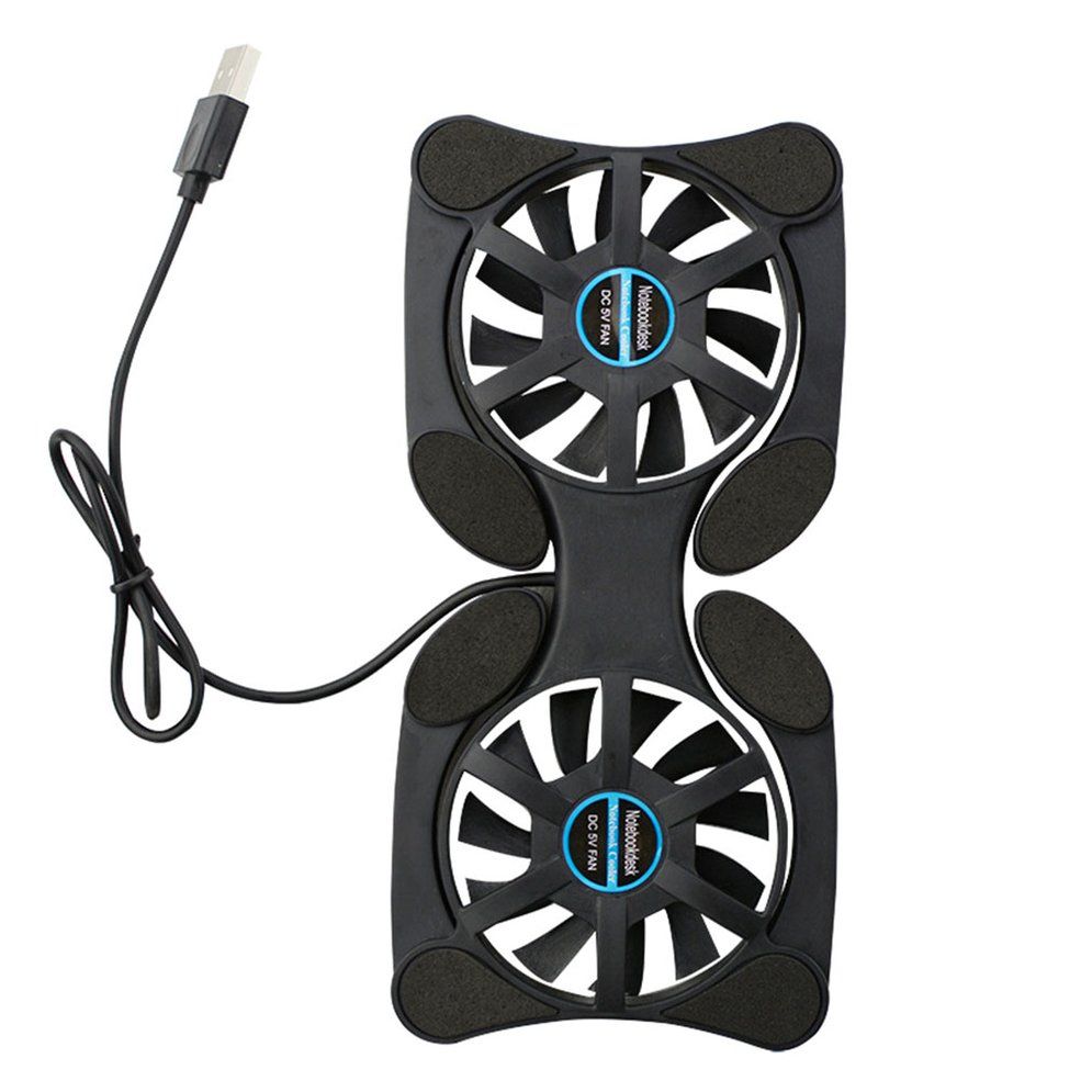Portable Folding Radiator Laptop Fan Cooling Pad Octopus Radiator