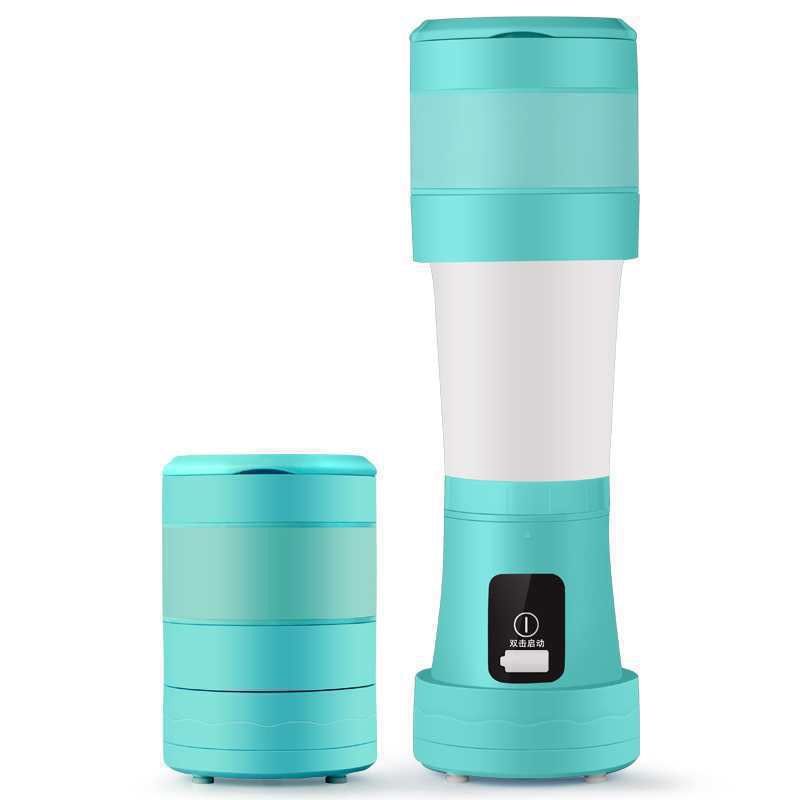 450ML Mini Juicer Portable Fold Electric Mixer USB Fruit Smoothie Blender Machine Personal Food Processor Maker Juice Extractor