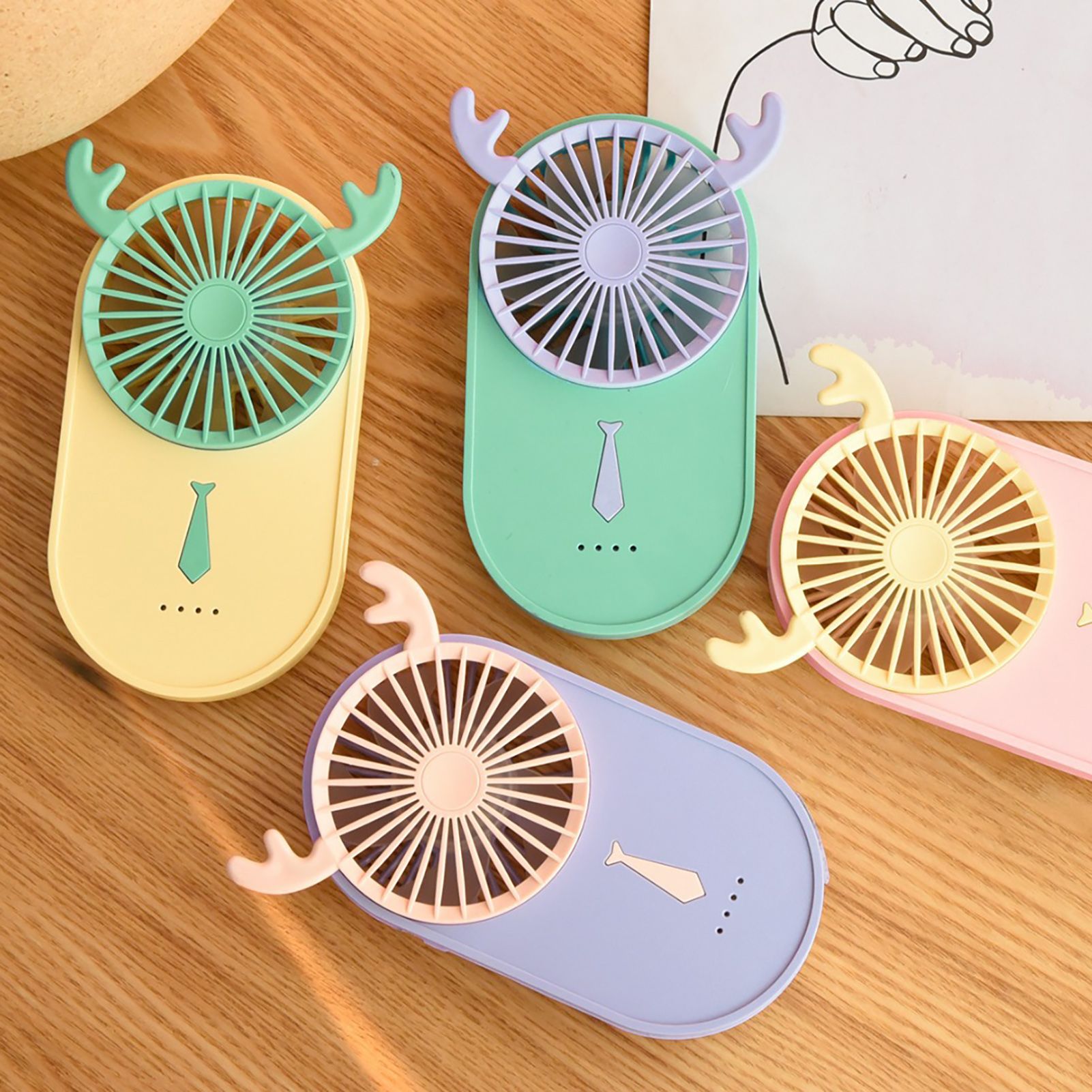 Cooling Fan Efficient Heat Dissipation Adorable Desk Handheld Porle Air Cooler