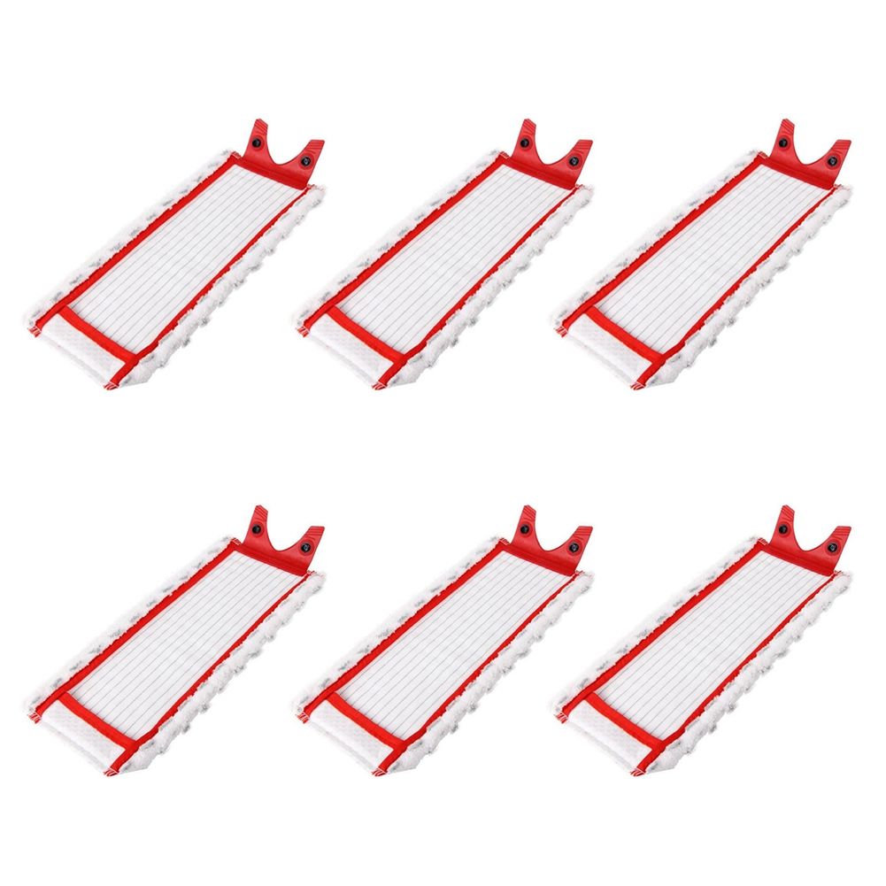 Individual 6PCS Microfibre Refill Mopping Pads Replacement for Vileda 1-2 Spray Mop for O Cedar Mop