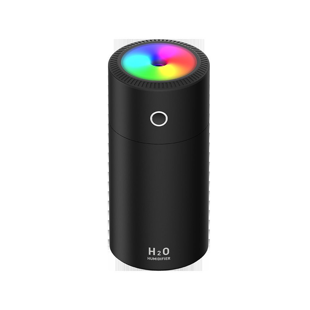 Portable Mini Humidifier, Cool Mist Humidifier,USB Desktop Humidifiers for Car Travel, 2 Mist Modes Super Quiet,Black