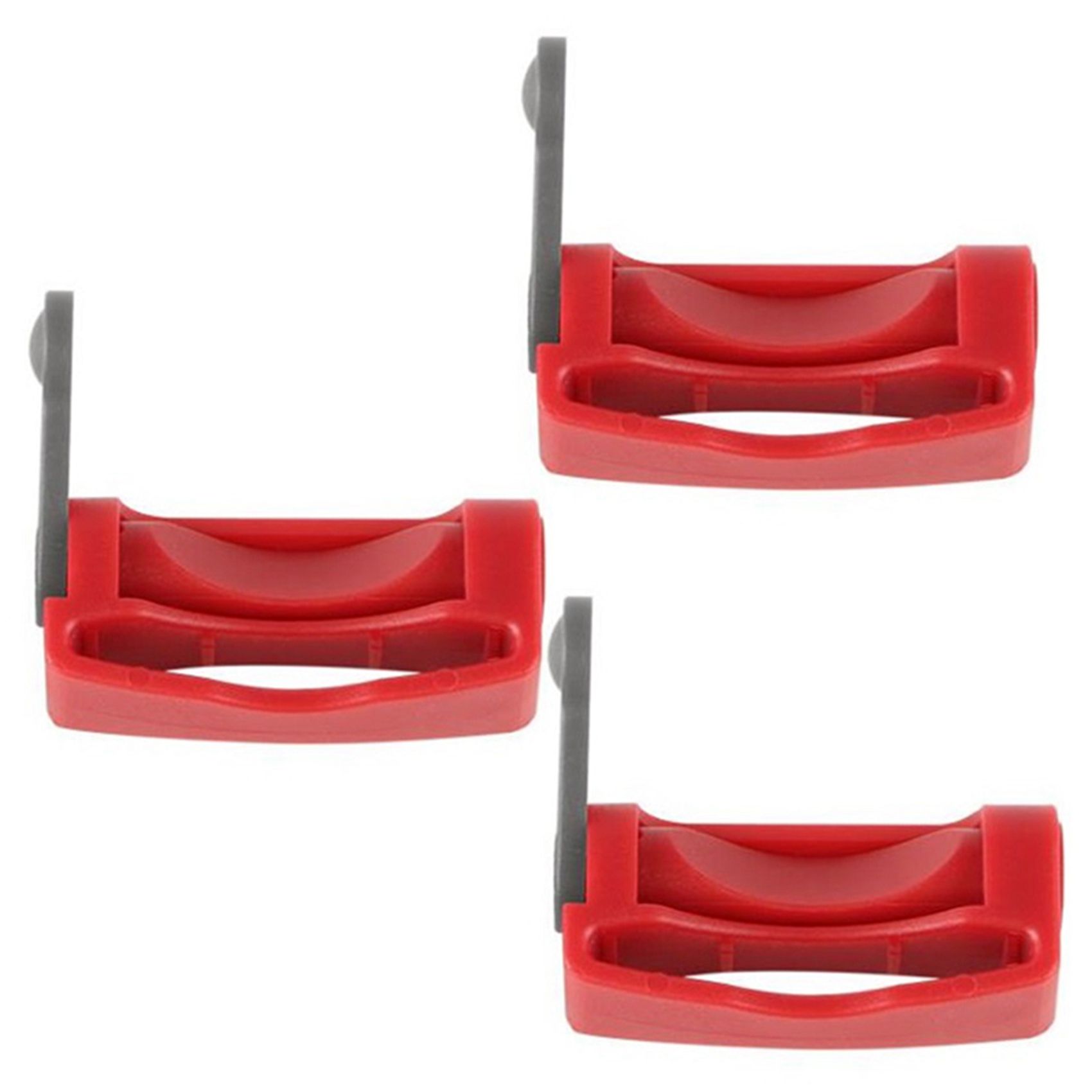 3X Trigger Lock for Dyson V6 V7 V8 V10 V11 Vacuum Cleaner,  Button Lock Accessories, Free Your Finger Red