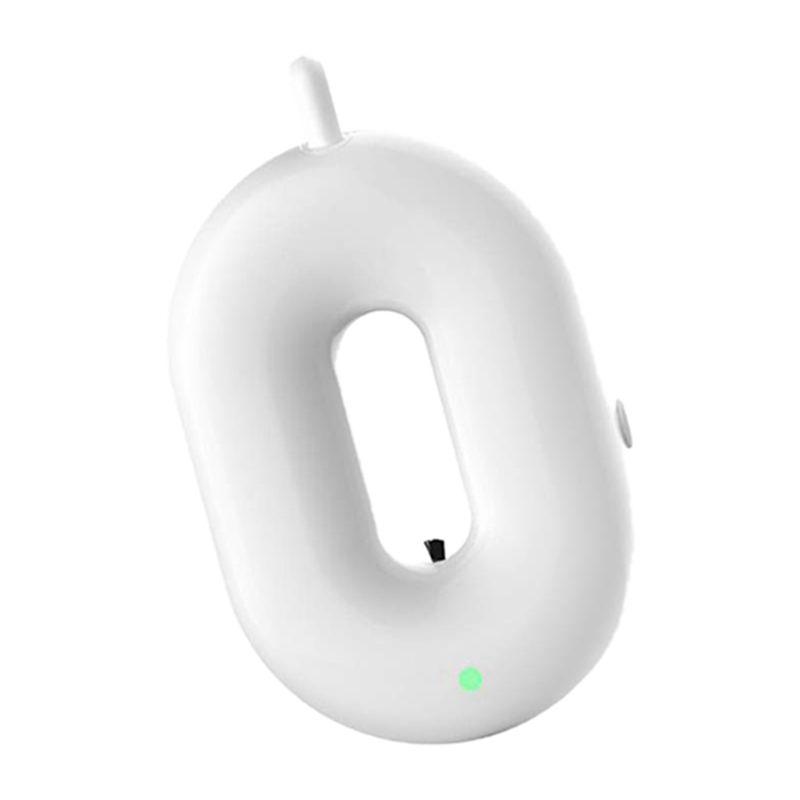 Personal Wearable Air Purifier Necklace Mini Portable USB Air Freshner Ionizer Negative Ion Generator Low Noise White