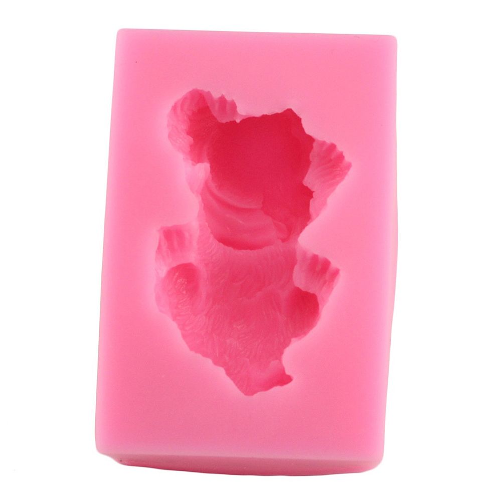 DIY Cute Dog Shape Silicone Fondant Cake Mold Candy Cookie Kitchen Baking Tool