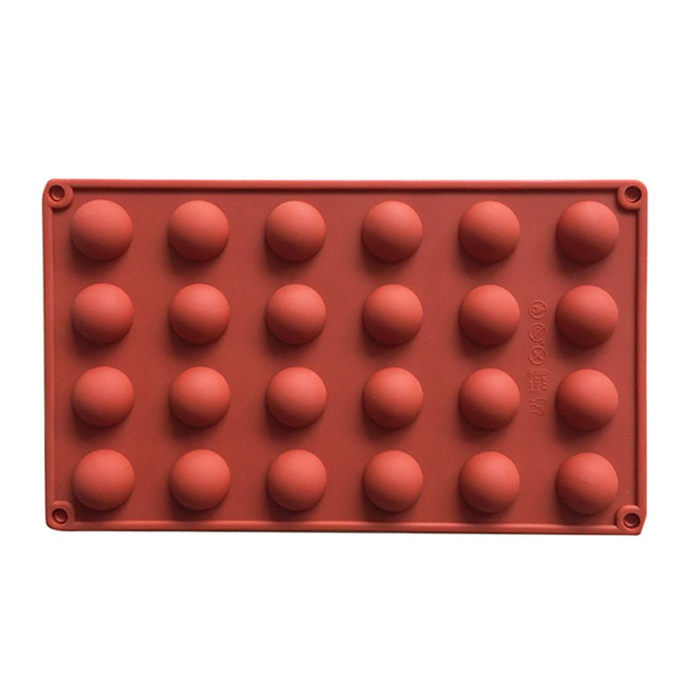 24 Cavities Silicone Chocolate Cake Mold Pudding Jelly Fondant DIY Baking Tool