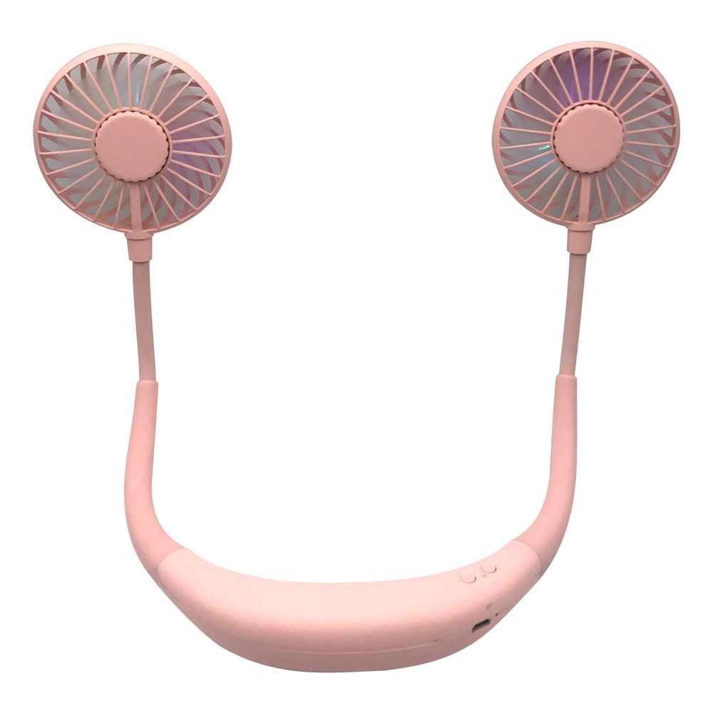 TYLEX XM38 Portable Outdoor Hands Free Neckband Humidifier Mini Fan Sports Portable Hanging Neck Magic Color Small Fan Aromatherapy Fan Outdoor Sports With Small Fan Good effect and easy to use