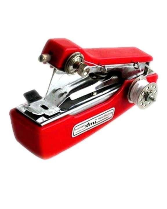 Mini Hand Sewing Machine – Red