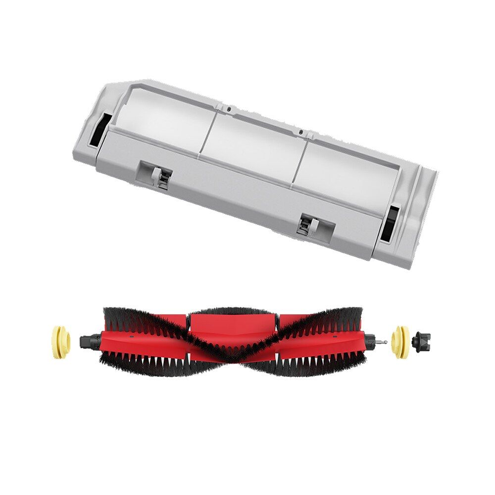 For XiaoRoborock S5 Max S50 S51 S55 S6 S60 S6 Pure S5Max Vacuum Accessories Mop Cloth HEPA Filter Main Brush Side Brush Parts-Main Brush Cover