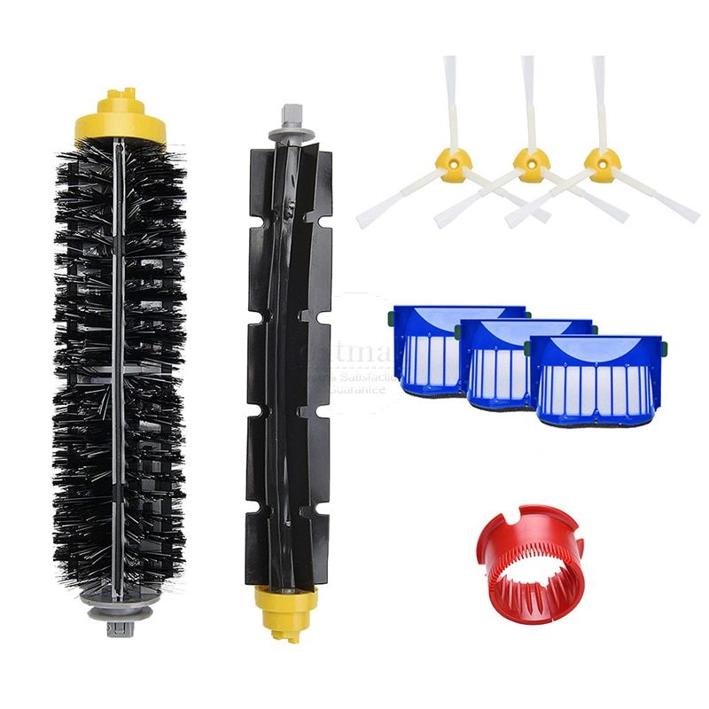 For iRobot Roomba 675 650 690 600 Series Accessories Spare Parts Vacuum Cleaner Replacement Kit Bristle Side Brush HEPA FILTER-MT