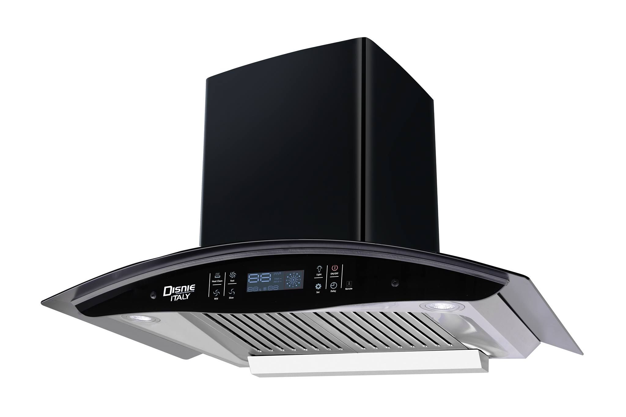 Disnie Auto Heat Clean Chimney Kitchen Hood DIKH 1913 R 36 Inch