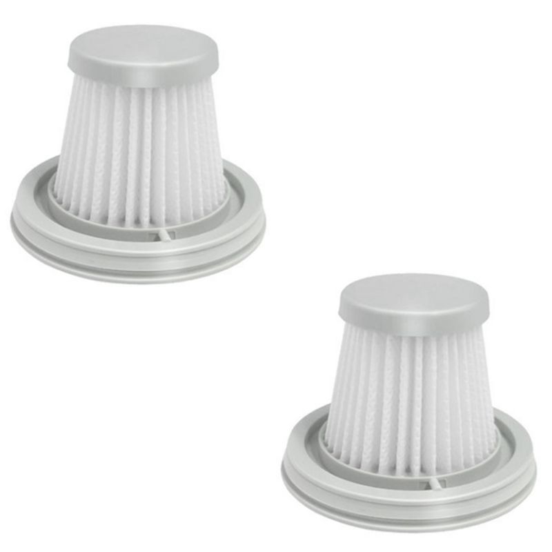 BRADOO- Suitable for Xiaomi Mijia Handy Vacuum Cleaner Accessories Filter Elements Handheld Car Mini Vacuum Cleaner Filter, 2PCS
