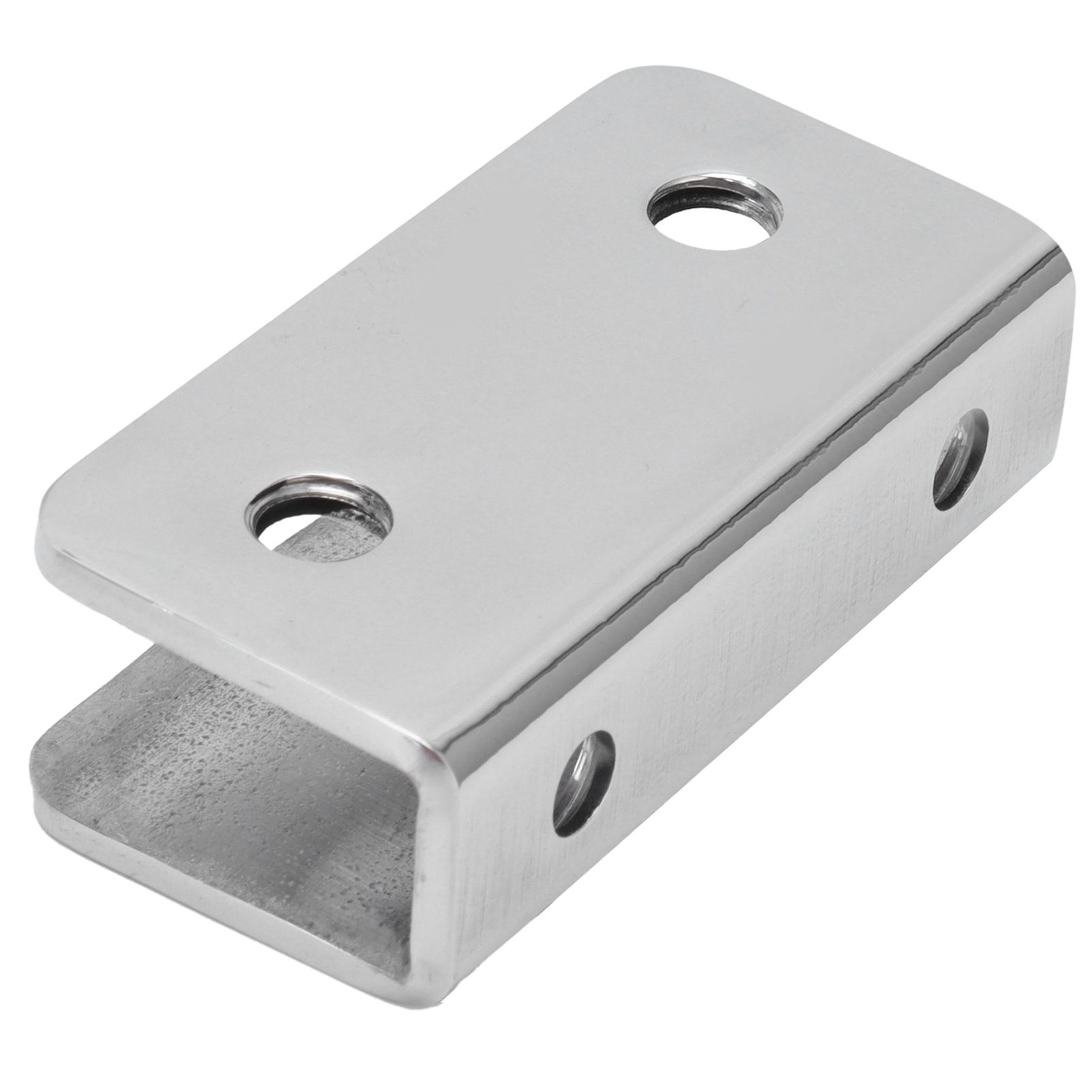 Rectangular Glass Fixing Clip 304 Stainless Steel Clamp Holder For 8‑12 FS