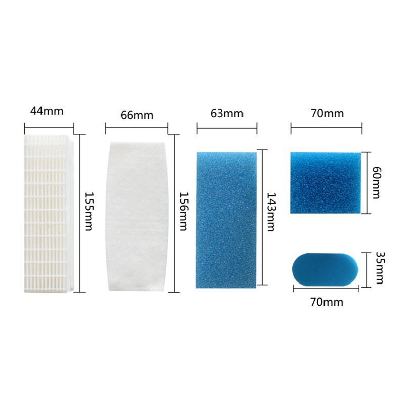 Drop Ship&Wholesale 5 Pcs/1 Set Dust HEPA Filter Kit For ThoTwin Genius 787203 Vacuum Cleaner Parts Accessory M2EE Sep. 3