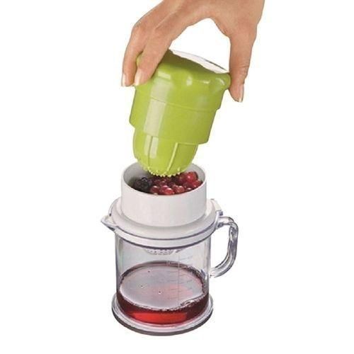 Manual Multi-Purpose Juicer - White and Green