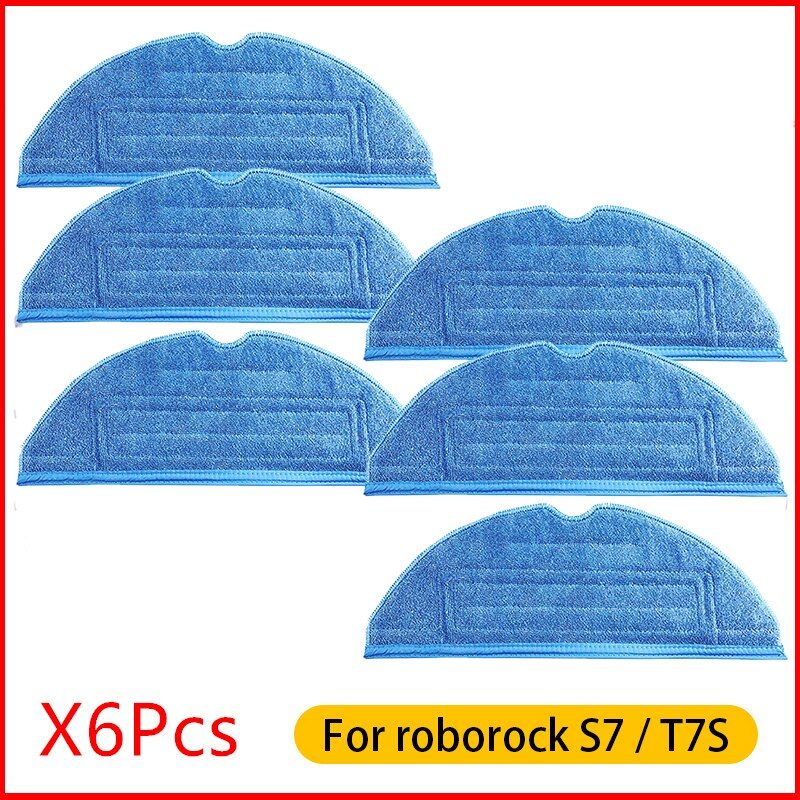 Hepa Filter Side brush mop cloths for XiaoRoborock S7 S70 S75 S7Max S7MaxV T7s For Roborock Vacuum Cleaner parts Accessories-Set 13