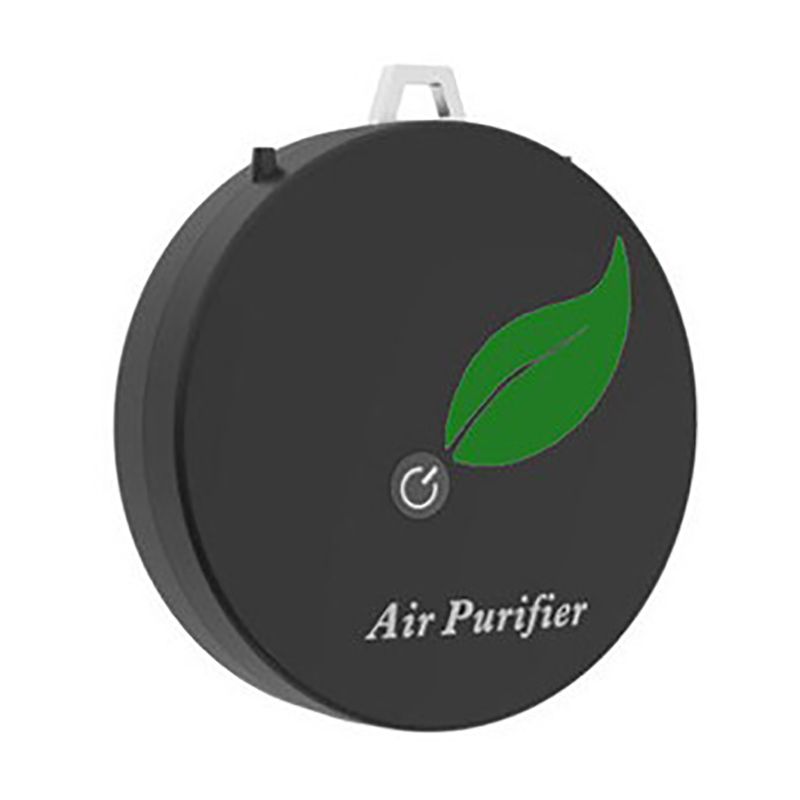 Mini Portable Air Purifier Wearable Air Purifier Necklace USB Air Cleaner Travel-Size Purifier for Small Space Black , personal air purifier