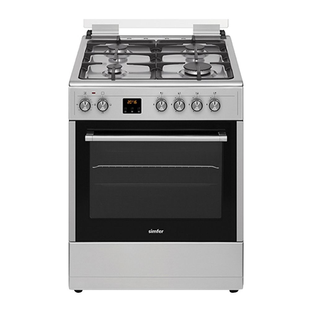SIMFER 6060GS 60X60 FREESTANDING 4 BURNER WITH GAS OVEN