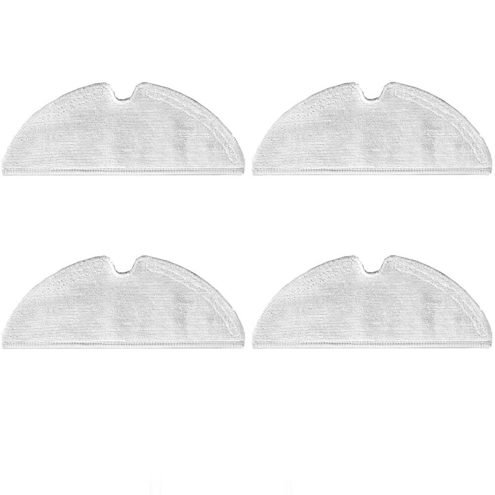 Roborock Robot Vacuum Part of Mopping Cloth of Robotic Vacuum Cleaner Mop for /Roborock Vacuum Cleaner S5,S6 MaxV-4 pcs (2 boxes)