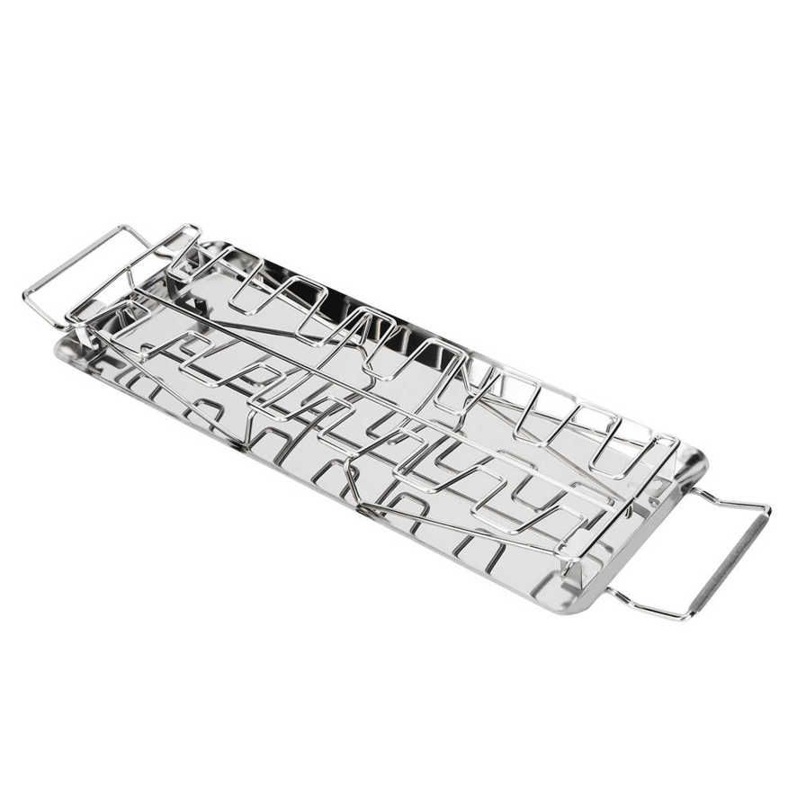 Chicken Stand Durable Multifunctional Folding Stainless Steel Easy To Clean