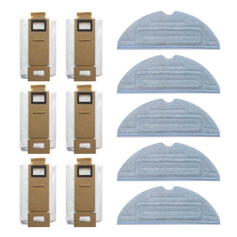 11Pcs for Xiaomi Roborock S7 S7 Plus T7 T7S T7Plus Robot Vacuum Cleaner Mop Cloth Dust Bag Parts