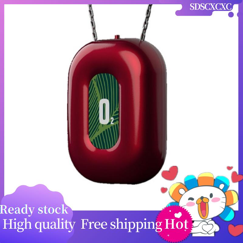 Personal Wearable Air Purifier Necklace Mini Portable Air Freshner Ionizer Negative Ion Generator for Travel