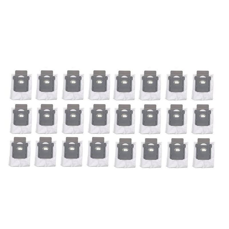 আইরোবট রুমাল e5, e6, i7, i7 +, i7, 4640235 plus পরিষ্কার বেস সিস্টেমের জন্য স্বয়ংক্রিয় ময়লা সংকোচনের ব্যাগ-24 ব্যাগ