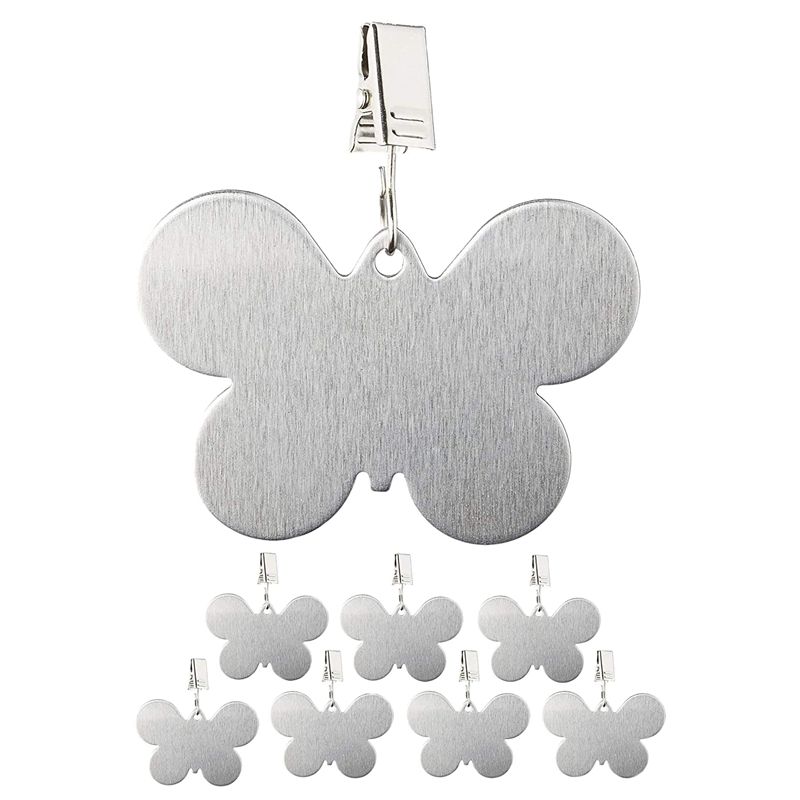 Tablecloth Clips Tablecloth Clips for Outdoor Tables Heavy Tablecloth Weights Clips for Garden,Butterfly,galactic 8Pcs