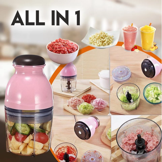 Mini Blender Food Preparation Capsule Cutter