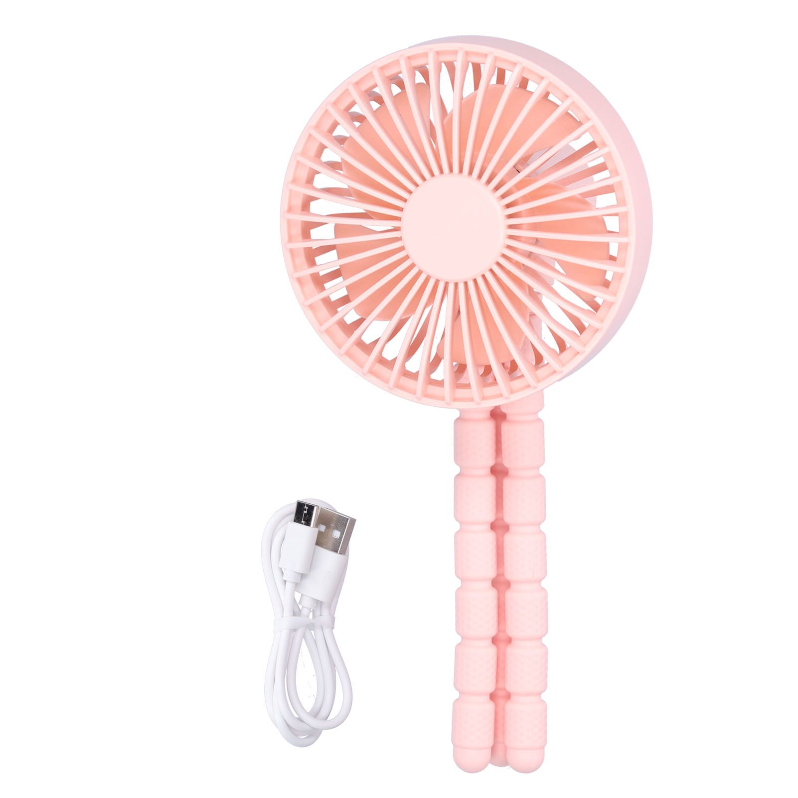 Tripod Fan Curved Holder USB Charging Electric For Home Offices