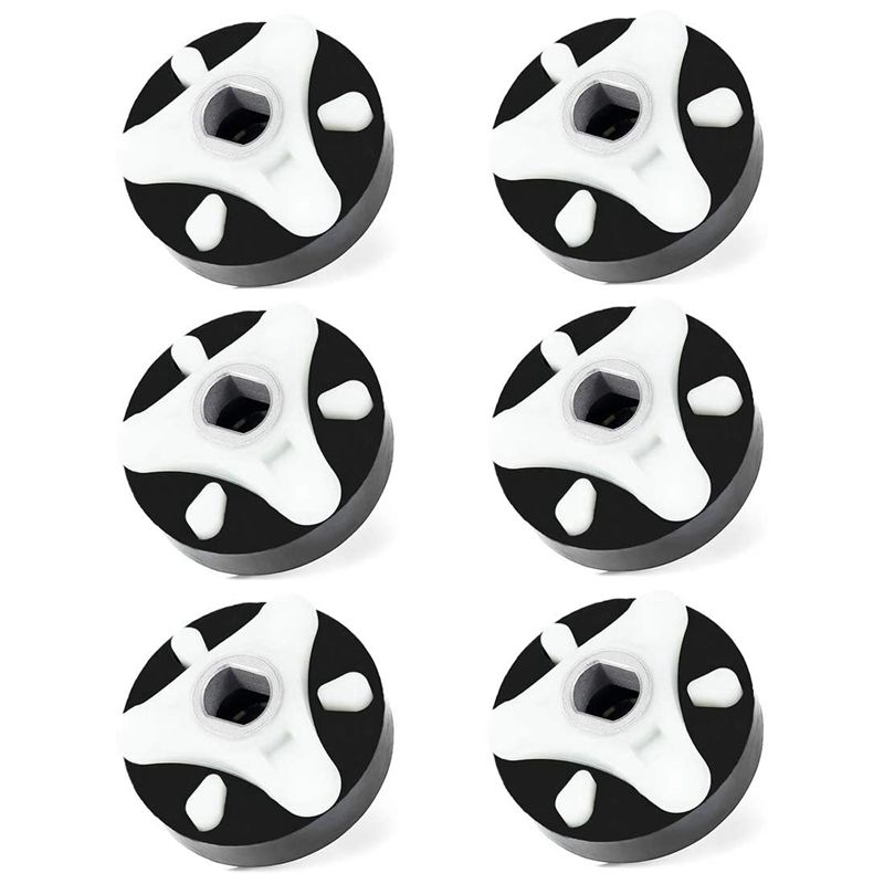 6Pcs 285753A Motor Coupling Kit for Direct Drive Whirlpool & Kenmore Washers - Replaces Ap3963893