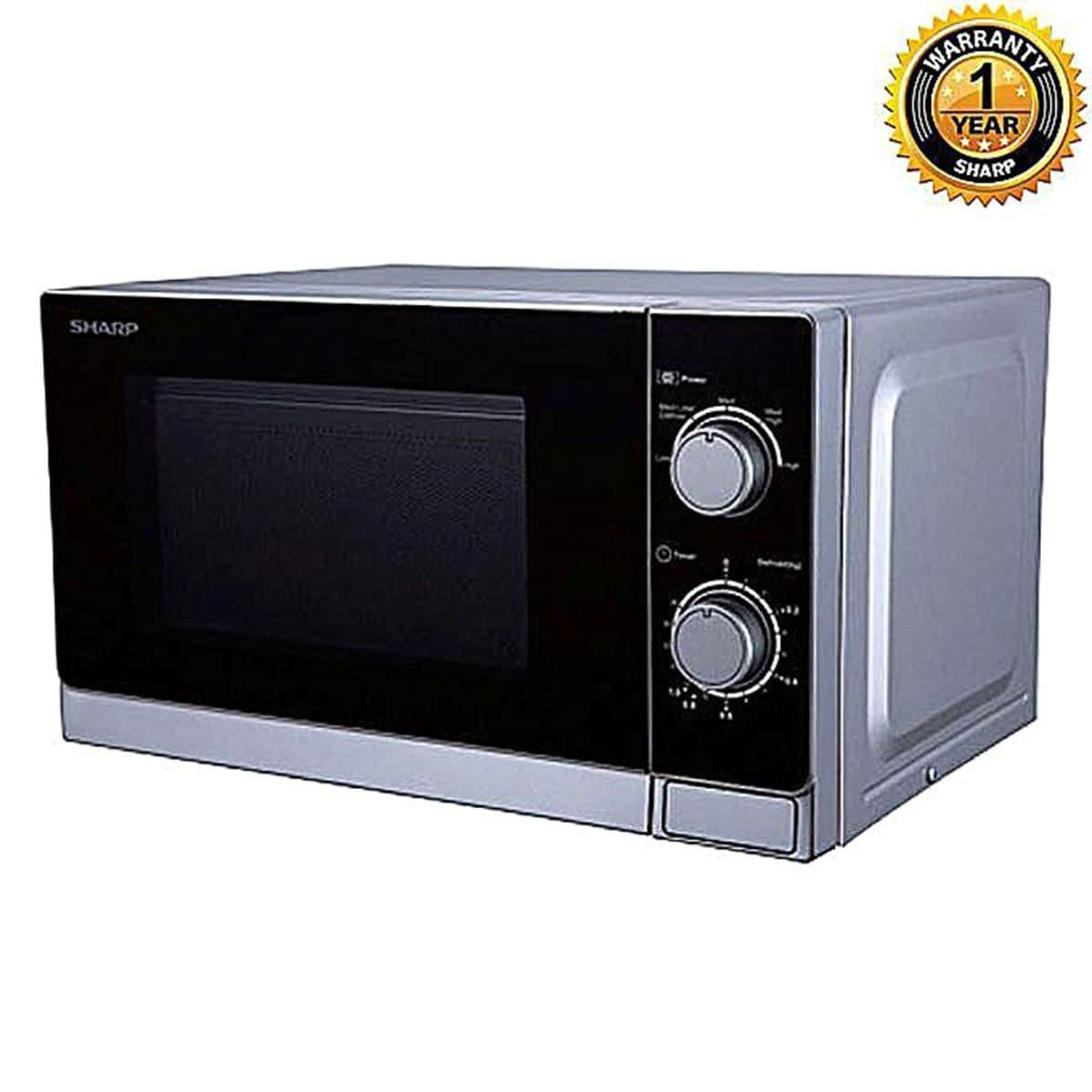 R-20A0V-মাইক্রোওয়েভ ওভেন-20 লিটার-কালো এবং সিলভার