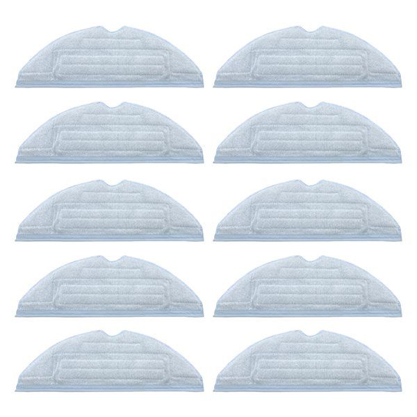 10 Pcs Replacement Mop Rag Compatible for Xiaomi Roborock S7/T7 Plus,Robotic Vacuum Cleaner Spare Parts