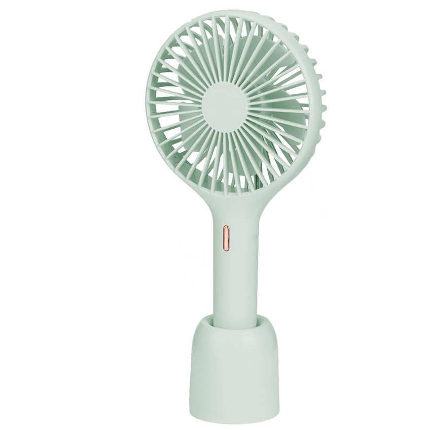 Electric Fan Mini Desktop Portable Handheld USB Rechargeable Cooling Fans for Traveling
