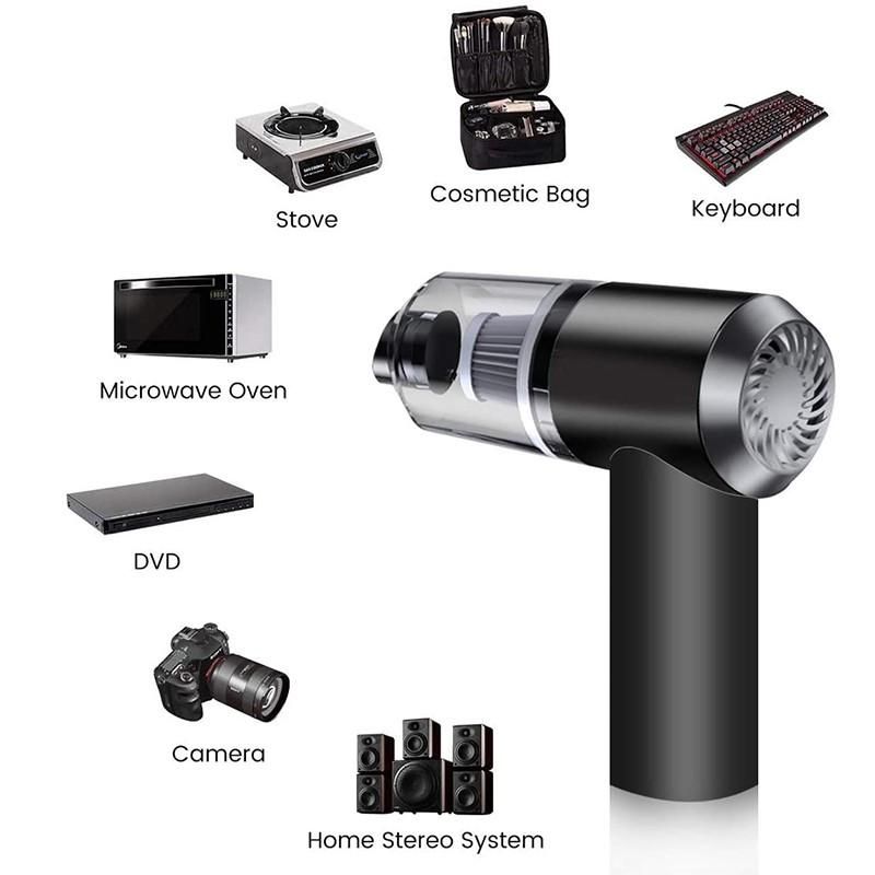 Rechargeable Handheld Vacuum Carles Portable Vacuum Cleaner for Home and Car Cleaning