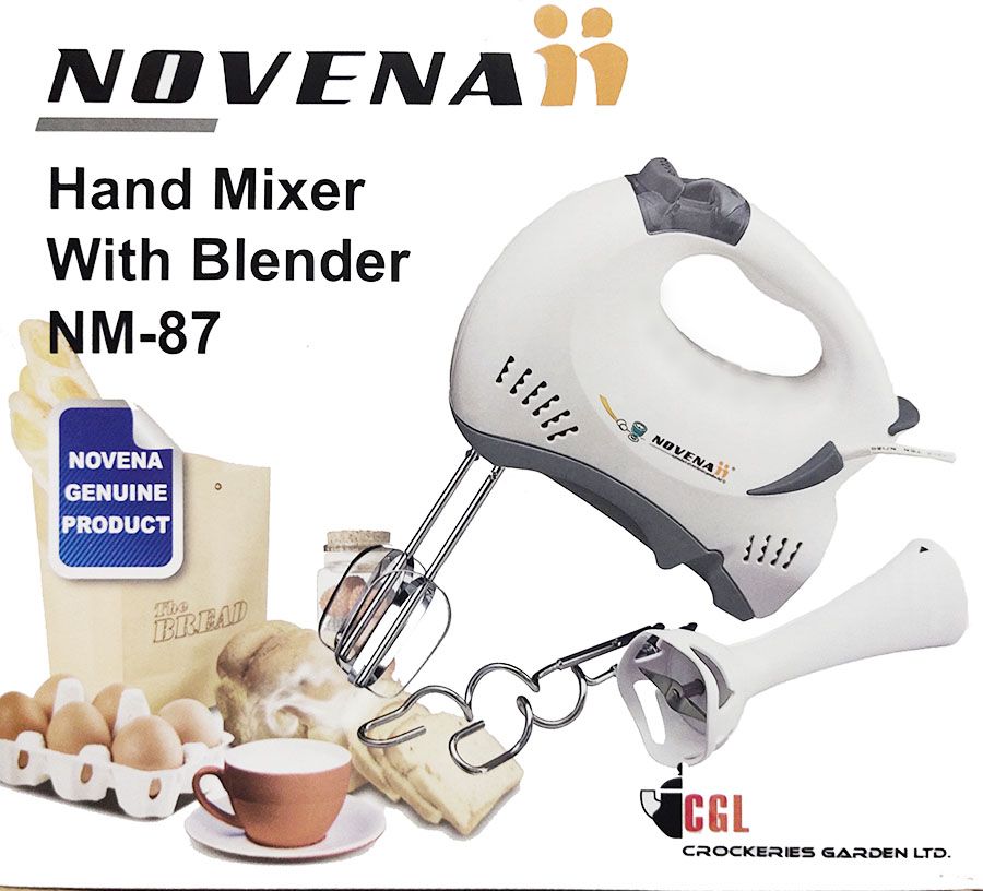 Novena Egg Beater and Hand Mixer NM-87
