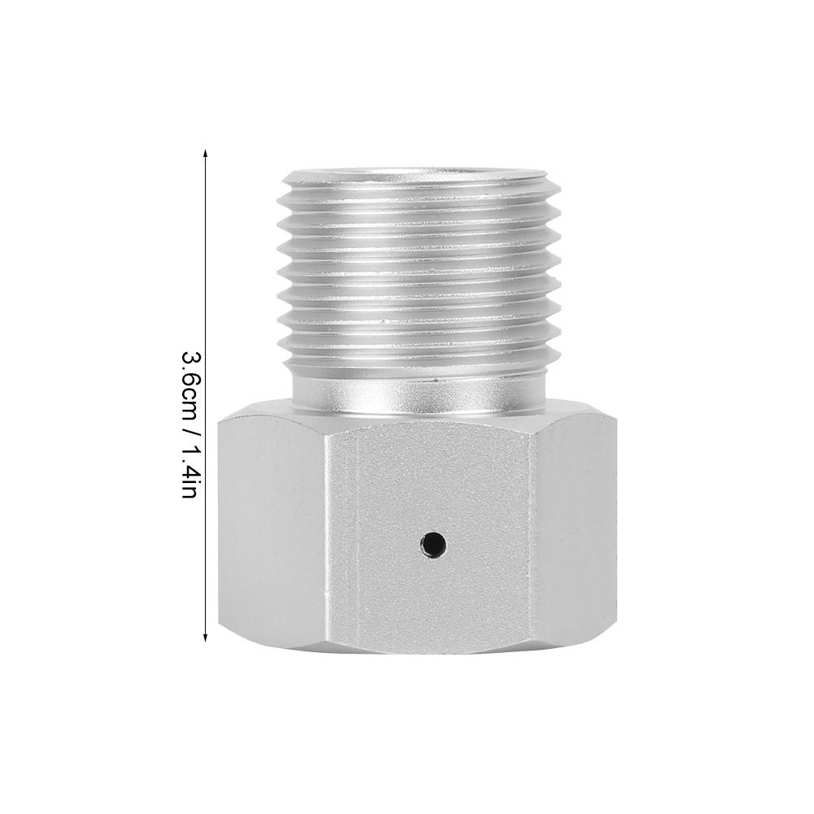Aluminium Alloy Female Thread TR21-4 to Male W21.8-14 Adapter Connector for Sodastream