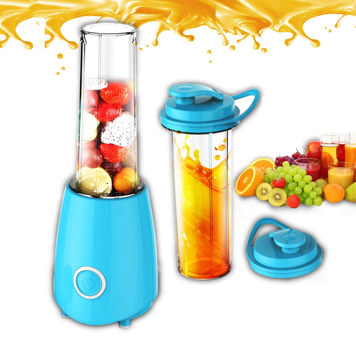 Family helper 220V 300W ABS Portable Electrci Juice Maker Juicer Cup For Home Office School