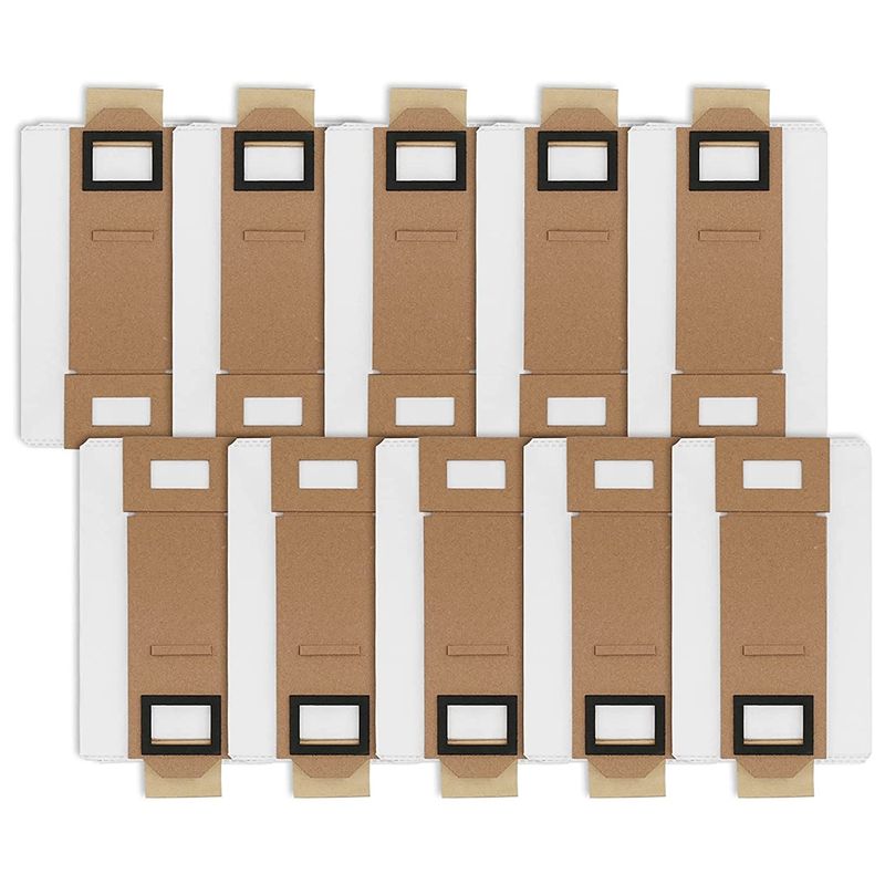 10 Pack Vacuum Bag for Roborock S7 Dust Bag Replacement Compatible for Roborock S7 T7S T7S Plus Vacuum Cleaner
