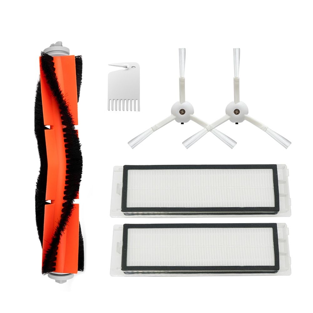 HEPA Filter + Side Brush + Main Brush for XiaoRobot Vacuum Cleaner parts accessories roborock S50 S51 SDJQR01RR SDJQR02RR-3