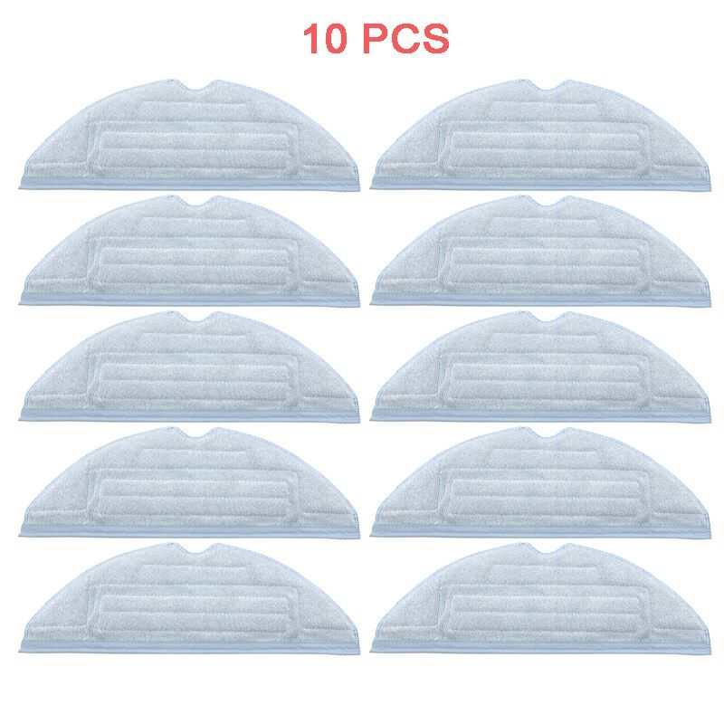2/5/10 PCS Mop Cloth Side Brush For xiao T7 T7plus S7 For Roborock G10 Vacuum Cleaner Accessories-10 PCS Mops